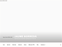 Tablet Screenshot of jaumeborreda.com